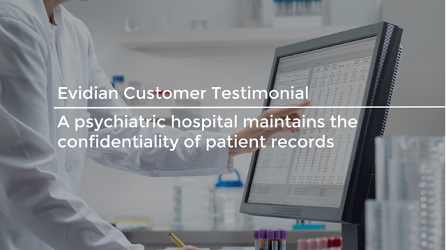 A psychiatric hospital maintains the confidentiality of patient records